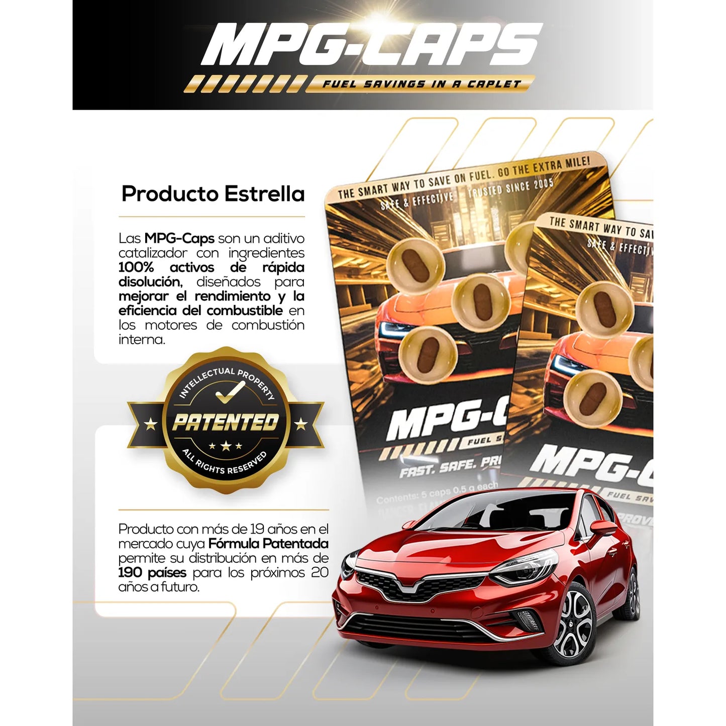 La cápsula que revoluciona tu motor y tu bolsillo